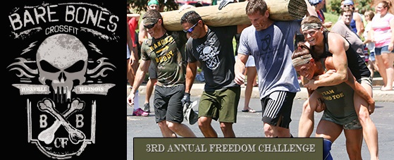 Bare Bones 3RD Annual Freedom Challenge