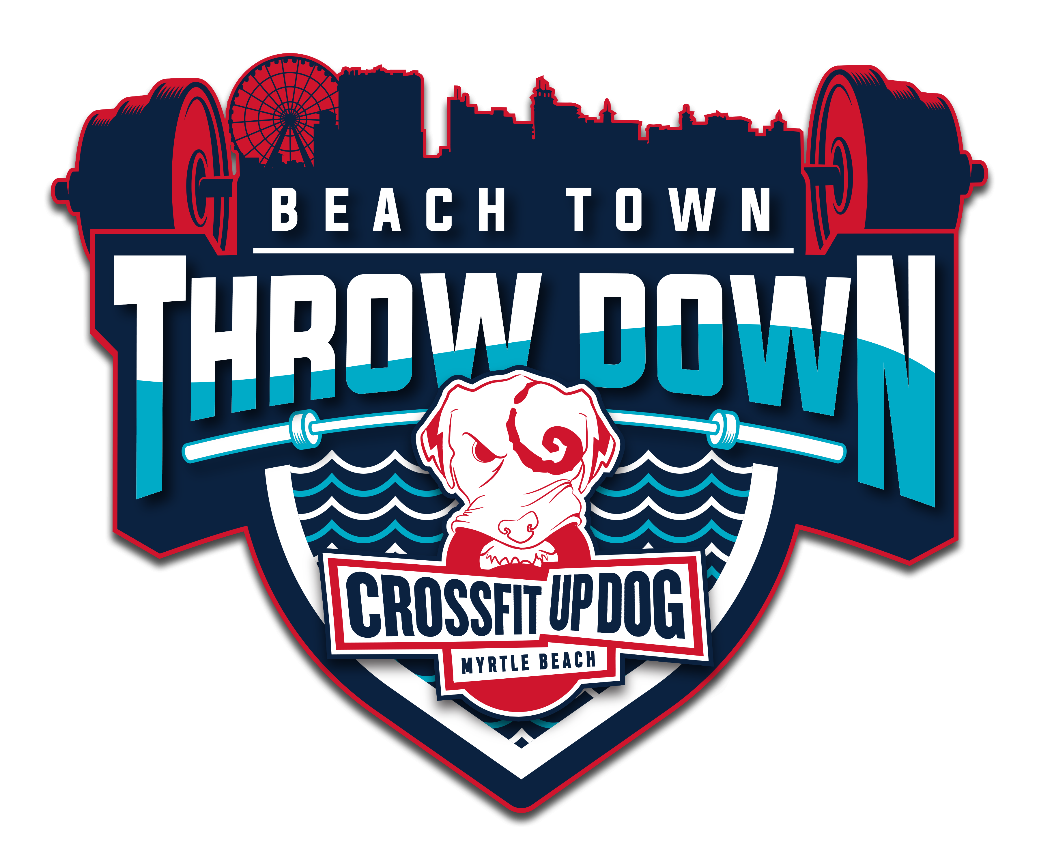 CrossFit-Up-Dog-Beach-Town-Throw-Down